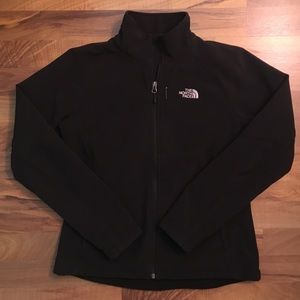 The North Face black shell jacket